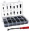 Titan Tools 85520 240 Piece Universal Push Pin&nbsp;Retainer Kit with Removal Tool