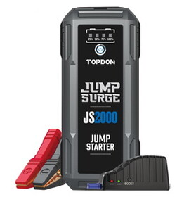Topdon TPTD52130050 JumpSurge 2000 Peak Current&nbsp;Power Bank And Jump Starter