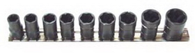 Turbosocket TRTSMS3809B 9 Piece 3/8" Drive Metric Turbosocket Set