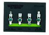 VIM Tools FFDD400K 4 Piece Firm Flex Dual Drive Ratchet Kit