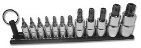 Vim Tools VMTMS-TRTORX 12 Pc Standard Tamper Torx Socket Set