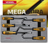 SP Air USA 9706EVA 6 Piece MEGADORA Body Shop Tools Set