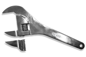 V8 Tools VT629 Super Thin Adjustable Service Wrench
