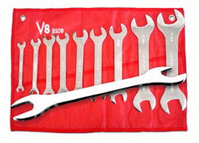 V8 Tools VT8109 9 Piece Metric Super Thin Wrench Set