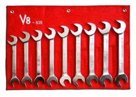 V8 Tools VT819 9 Piece Metric Jumbo Angle Wrench Set