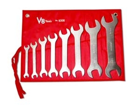 V8 Tools VT8308 8 Piece SAE Super Thin Wrench Set