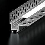 Diode LED MUD-IN 0.5 IN. WALL REVEAL Channel