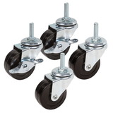 Econoco ACT4041SET 2" Industrial Rubber Casters - Set of 4