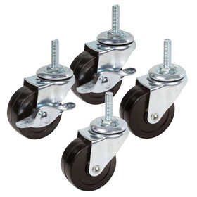Econoco ACT4041SET 2&quot; Industrial Rubber Casters - Set of 4