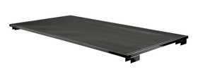 Econoco AT66-B Top Shelf for A301/B, 25"D x 48"L, Semi-gloss, Black