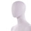 Econoco DEREK1OV Male Mannequin - Oval Head, Arms at Sides, Finish: Matte White, Price/Each