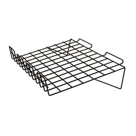 Econoco 22-1/2"W X 14"L Sloping Wire Shelf With 3" Lip For Slatwall