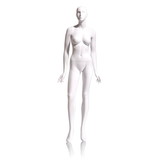 Econoco EVE-4H Female Mannequin - Abstract head, Arms by Side, Right Leg Slightly Forward, 71