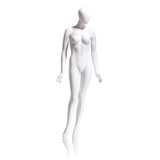 Econoco EVE-5H-OV Female Mannequin - Oval head, Arms by Side, Right Leg Slightly Forward, 71