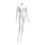 Econoco EVE-5HL Female Mannequin - Headless, Arms by Side, Right Leg Slightly Bent, 63