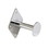 Econoco FR3 3&quot;L Dressing Room Hook w/ Disk End, Price/100/Pack