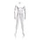 Econoco GEN-1-HL Male Mannequin - Headless, Arms by Side, Legs Slightly Bent, 63"H - Chest: 37", Waist: 30, Hip: 37", True White, Price/Each