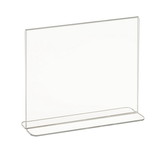 Econoco Acrylic Bottom Load Sign Holders For Counter Tops Asb