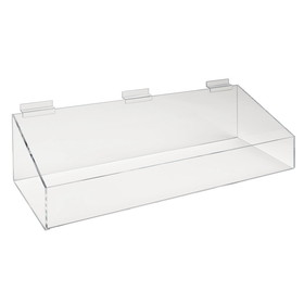 Econoco HP-EST2408 24&quot;W x 8&quot;D x 3&quot;H Extra Support Tray w/ High Wall