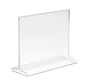 Econoco Acrylic Top Load Sign Holders For Counter Tops Ast