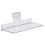 Econoco JGR410-ST 4&quot; x 10&quot; Injection Molded Styrene Shoe Shelf, Price/100/Pack
