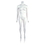 Econoco JUDY1NHW Judy  Headless--Arms by side, Ht 66" Bust 34" Waist 25" Hips 35.5" Shoe size 7, Headless, cameo white, Price/Each