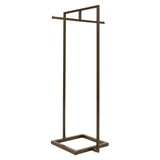 Econoco LNE2W Extended 2-Way Rack with Straight Bar, Finish: Statuary Bronze