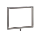 Econoco Metal Sign Holder With Mitered Corners With 1/4 X 3/8 Fitting