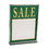 Econoco MVER114 11&quot;W x 14&quot;H Vertical Sign Holder w/ Flat Base, Price/24/Pack