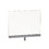 Econoco PJ57 7&quot;W x 5-1/2&quot;H Acrylic Sign Holder w/ 3/8&quot; Fitting, Price/24/Pack