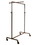 Econoco PSBBCB1ADJ Pipeline Adjustable Ballet Rack with One Cross Bar, 44" - 72"H, 41"W x 22"D, Anthracite Grey, Price/Each
