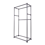 Econoco PSFS96 Pipeline - Free Standing Wall Merchandiser, Finish: Anthracite Grey