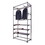 Econoco PSFS96 Pipeline - Free Standing Wall Merchandiser, Finish: Anthracite Grey, Price/Each