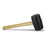 Econoco RM-1 Rubber Mallet w/ Wood Handle, Black, Price/36/Pack