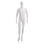 Econoco RWM2A4 Male - Abstract head facing straight, arms at side, right leg slightly bent, Finish: True White, Price/Each