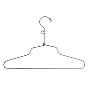 Econoco Steel Blouse Dress Hanger With Swivel Loop Hook