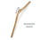 Econoco WH1731BNC 17&quot; Wishbone w/ Chrome Hook and Wooden Bar