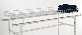 Econoco WRT40 Grid Basket Racktopper, 54"L x 22 1/2"W with 2 3/4" lip on all sides, chrome only