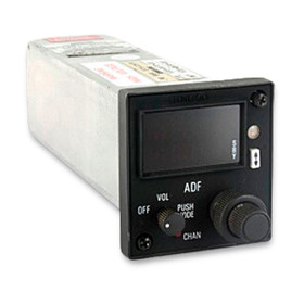 Bendixking 071-01284-0009 ADF Control Unit, Black Bezel, 28V Lighting, Standard Lens, MODE/ON/OFF/VOLUME Control