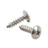Big Industries 10RX3/4THASS Stainless Steel Sheet Metal Screw, 3/4-in, #10 Type A Threads