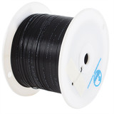 Harbour Industries M22759/16-16-0 M22759/16 Extruded ETFE Tefzel Wire, 16 AWG, Black