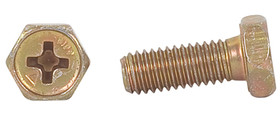 Bild Industries NAS1801-3-8 Phillips Hex Head Screw/Alloy, 10-32, 5/16