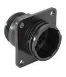 Te Connectivity 206036-1 Circular Connector/16 Position, Panel Mount, Flange #1, Straight Angle, Threaded