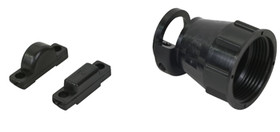TE Connectivity 206070-8 Cpc Cable Clamp , #17 Shell Size, 11.51Mm Cable Diameter, 0.5 In Screw Length