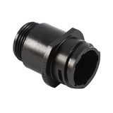 TE Connectivity 206705-2 CIRCULAR CONNECTOR/9 position, male, free hanging mount, UL 94 V-0 flammability rating, thermoplastic material, threaded, straight angle, 3/4-20 thread size. CPC series 1.