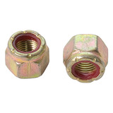 Bild Industries MS21044N04 Self-Locking Hexagon Nut , Nylon Insert, 4-40, Steel, Regular Height