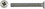 Bild Industries MS24693C280 Phillips Flat Head Screw/Stainless Steel, 10-32, 1-1/2, Price/EA