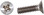 Bild Industries MS24693C28 Phillips Flat Head Screw/Stainless Steel, 6-32, 1/2, Price/EA