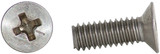 Bild Industries MS24693C50 Phillips Flat Head Screw/Stainless Steel, 8-32, 1/2
