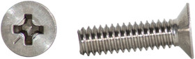 Bild Industries MS24693C51 Phillips Flat Head Screw/Stainless Steel, 8-32, 5/8